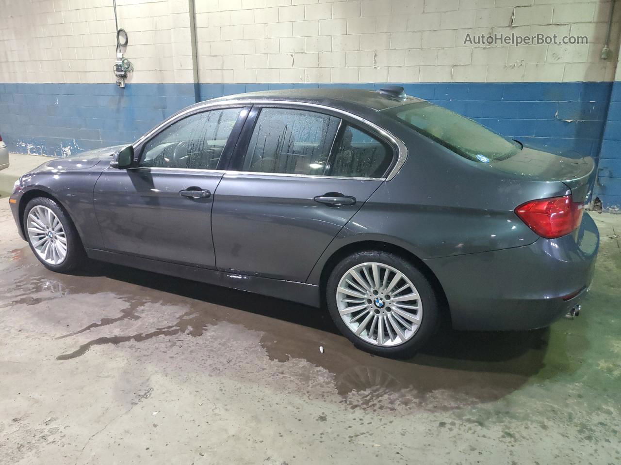 2014 Bmw 328 Xi Sulev Gray vin: WBA3B5C5XEP540673