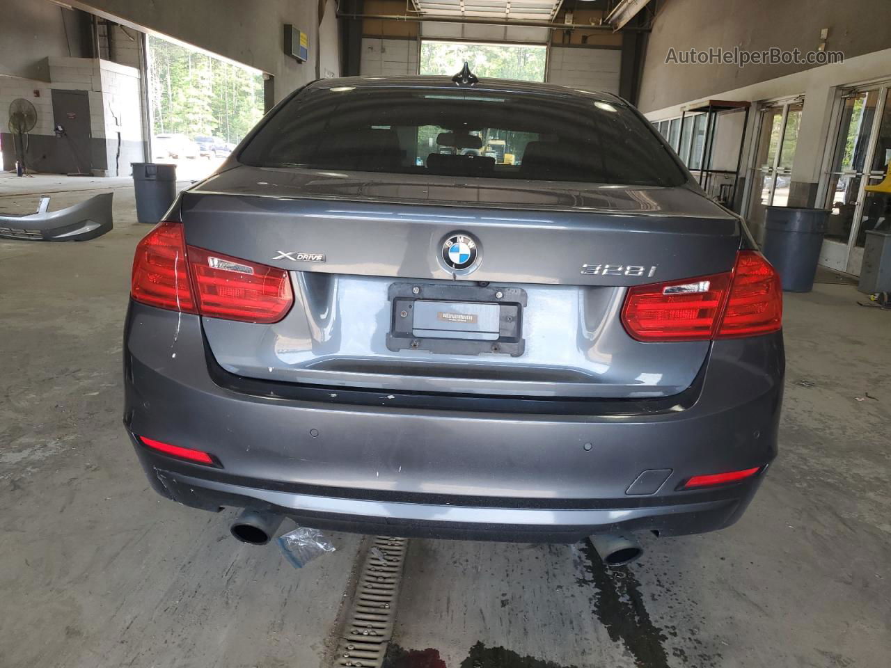 2015 Bmw 328 Xi Sulev Charcoal vin: WBA3B5C5XFF960019