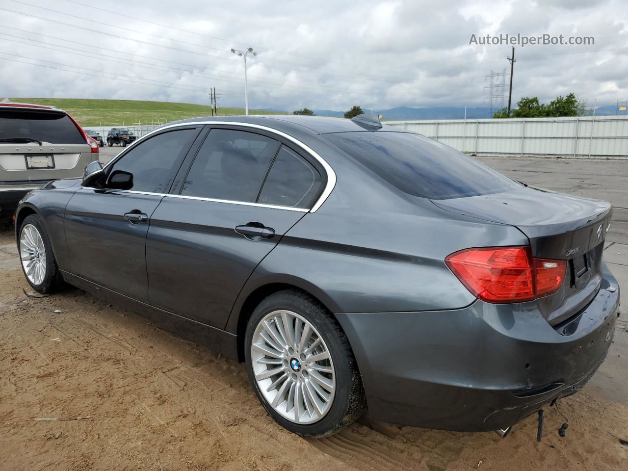 2015 Bmw 328 Xi Sulev Charcoal vin: WBA3B5C5XFF960411