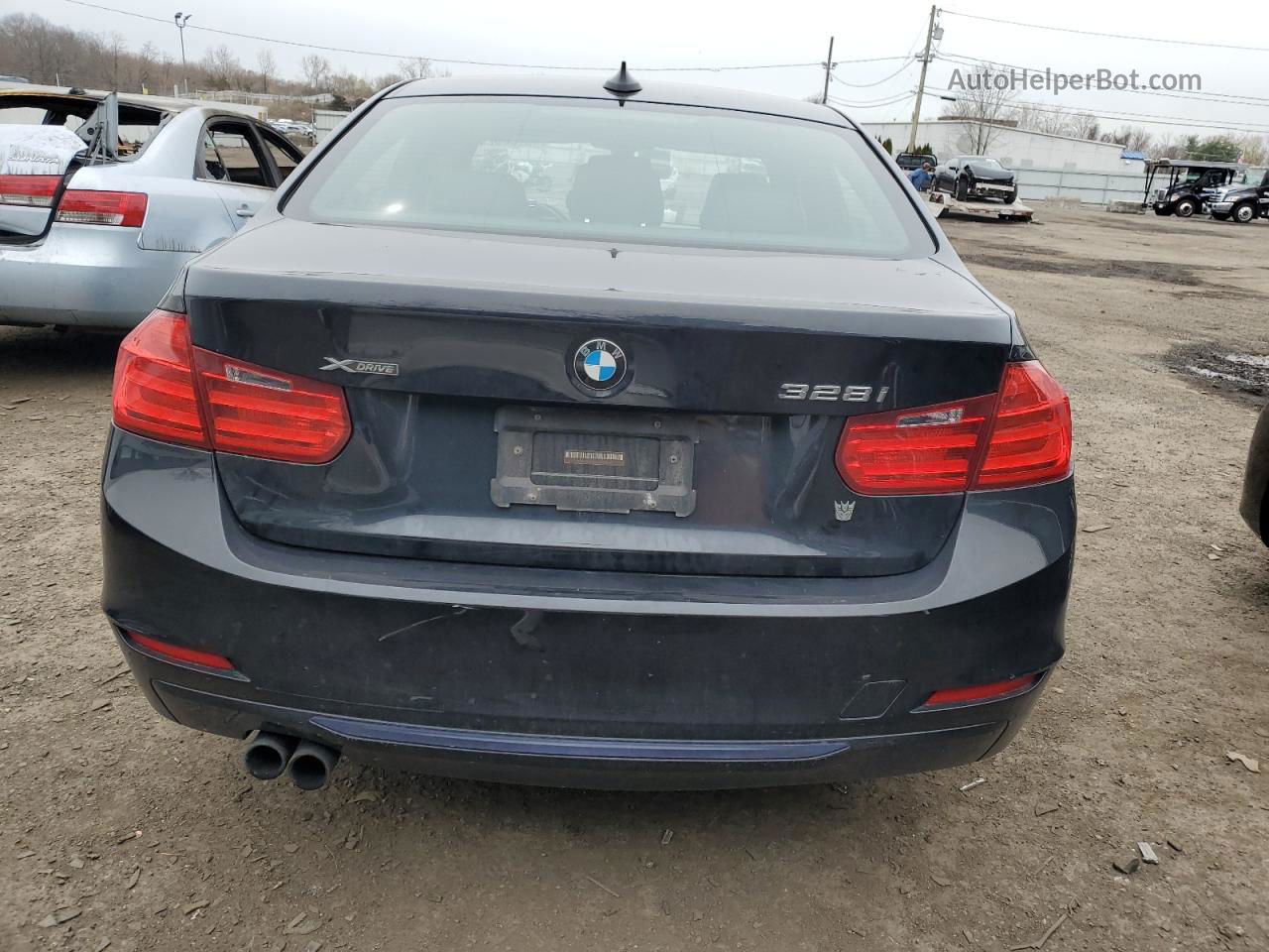 2013 Bmw 328 Xi Sulev Black vin: WBA3B5G50DNS00808