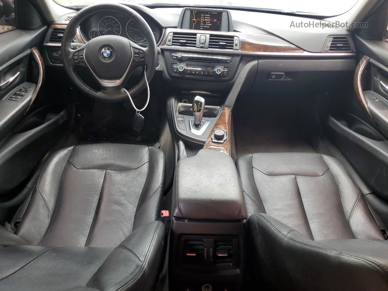 2014 Bmw 328 Xi Sulev Серый vin: WBA3B5G50ENS10188