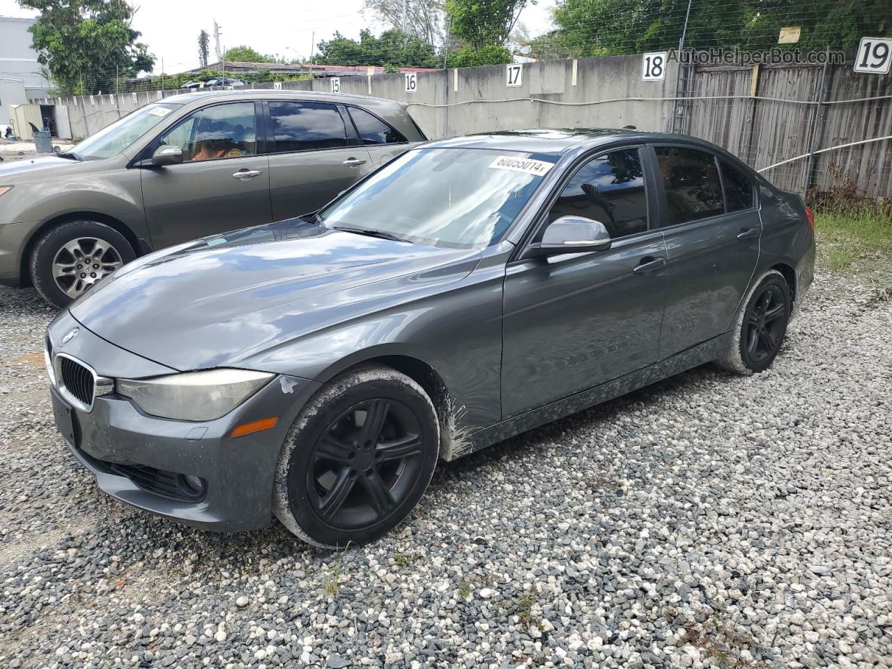 2014 Bmw 328 Xi Sulev Gray vin: WBA3B5G50ENS10188