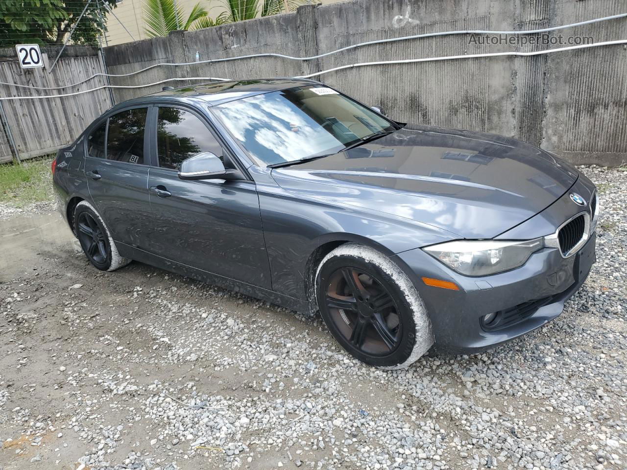 2014 Bmw 328 Xi Sulev Gray vin: WBA3B5G50ENS10188