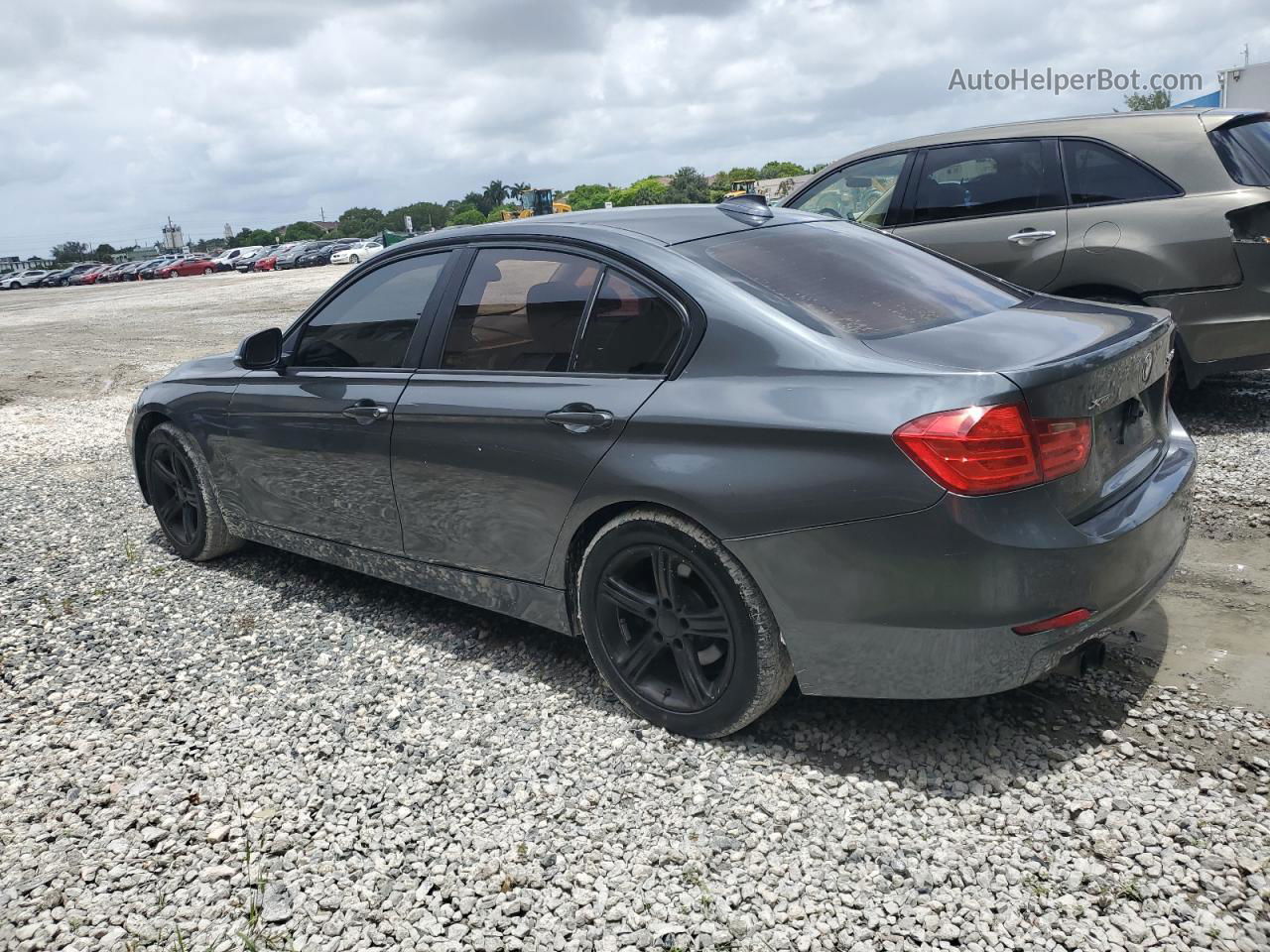 2014 Bmw 328 Xi Sulev Gray vin: WBA3B5G50ENS10188