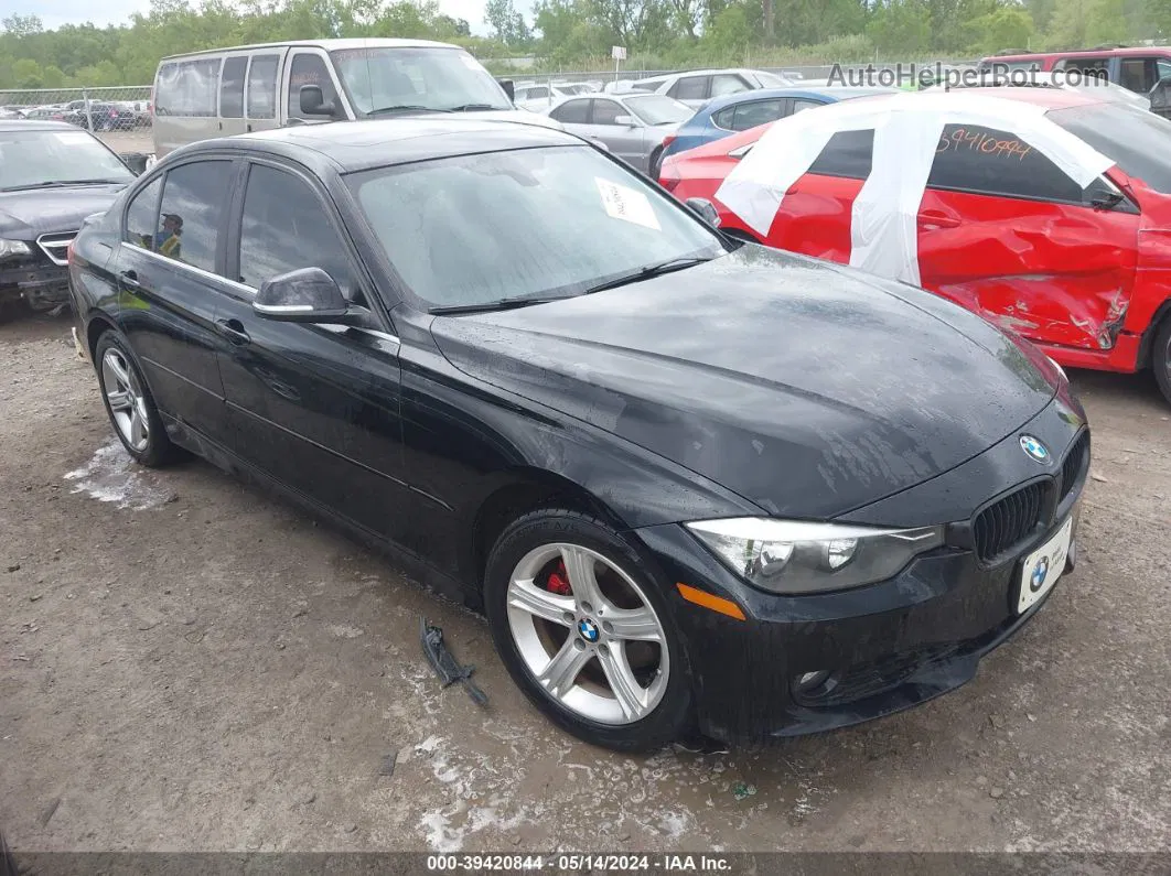 2015 Bmw 328i Xdrive Black vin: WBA3B5G50FNS13013