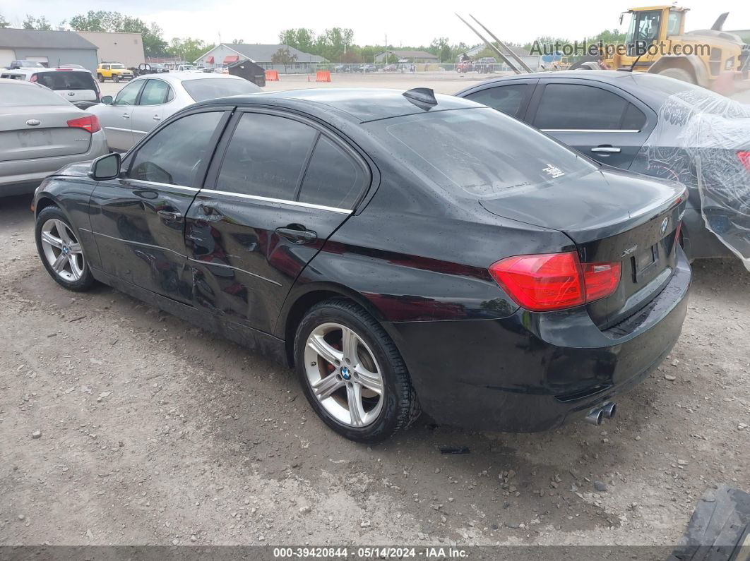 2015 Bmw 328i Xdrive Black vin: WBA3B5G50FNS13013