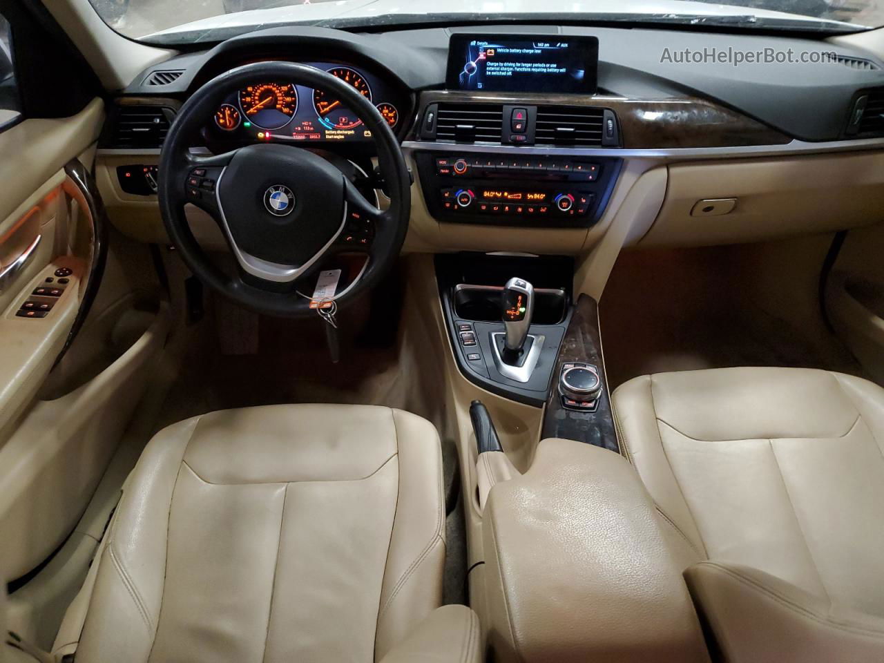 2015 Bmw 328 Xi Sulev Белый vin: WBA3B5G50FNS14923