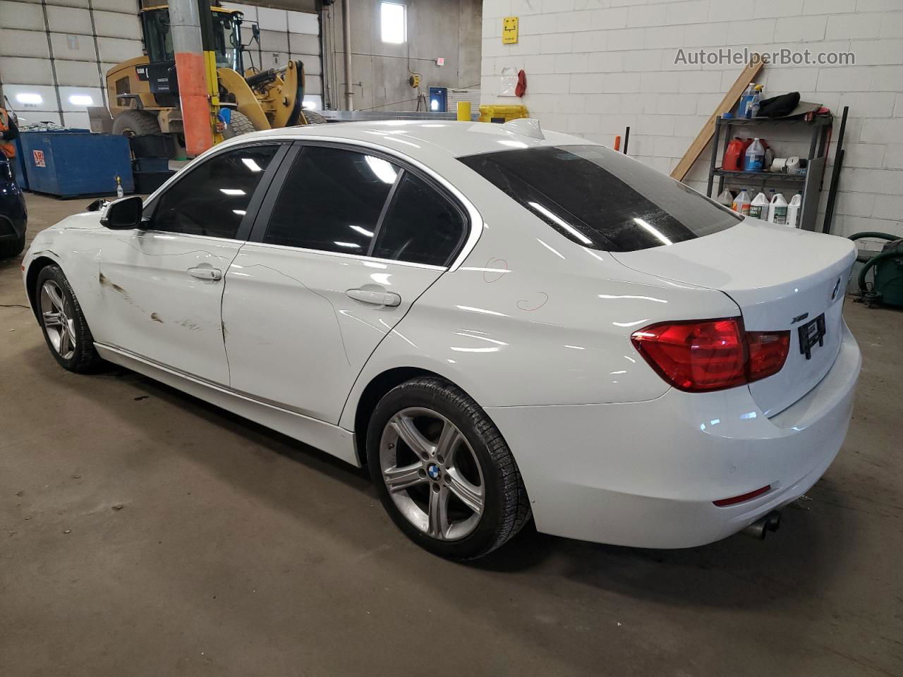 2015 Bmw 328 Xi Sulev White vin: WBA3B5G50FNS14923