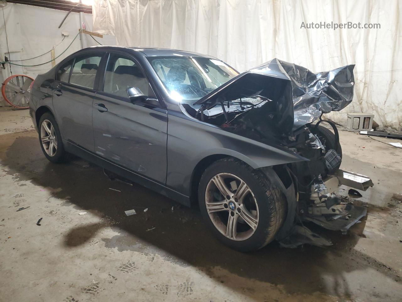 2013 Bmw 328 Xi Sulev Gray vin: WBA3B5G51DNS03071