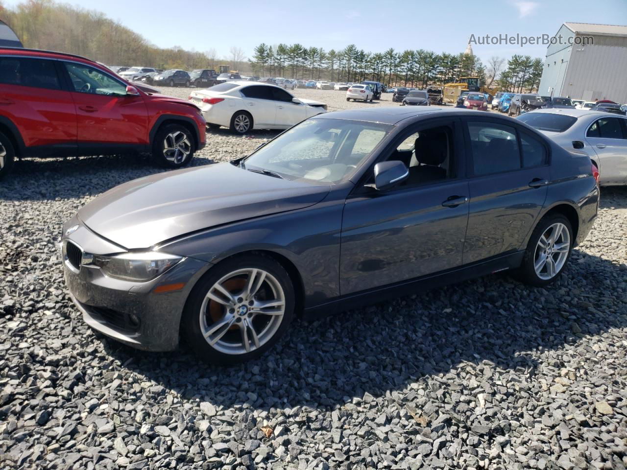 2013 Bmw 328 Xi Sulev Gray vin: WBA3B5G51DNS03166