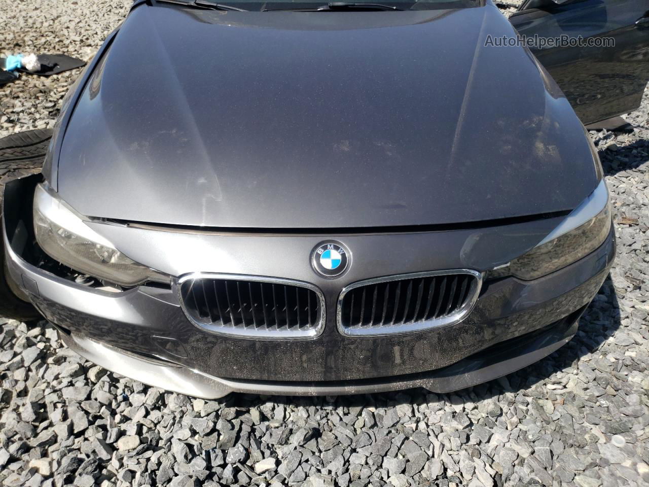 2013 Bmw 328 Xi Sulev Gray vin: WBA3B5G51DNS03166