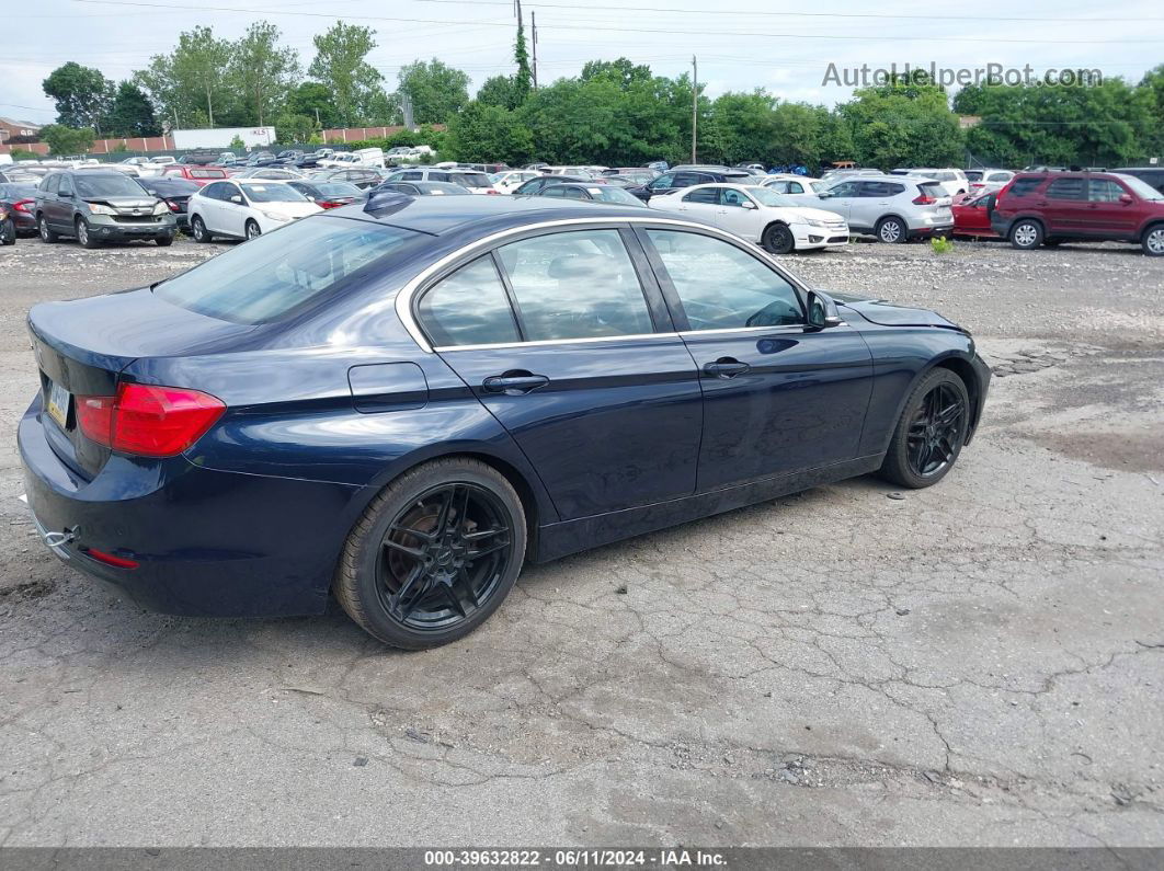 2015 Bmw 328i Xdrive Blue vin: WBA3B5G51FNS14090