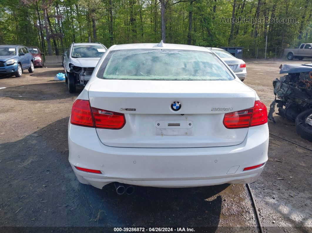 2014 Bmw 328i Xdrive White vin: WBA3B5G52ENS06742