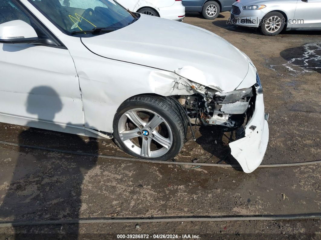 2014 Bmw 328i Xdrive White vin: WBA3B5G52ENS06742