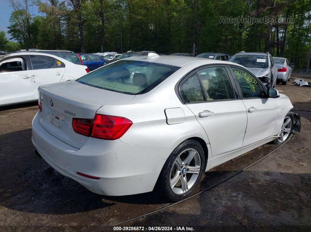 2014 Bmw 328i Xdrive White vin: WBA3B5G52ENS06742