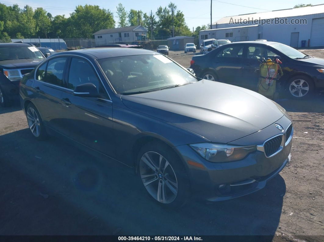 2015 Bmw 328i Xdrive Gray vin: WBA3B5G52FNS12459