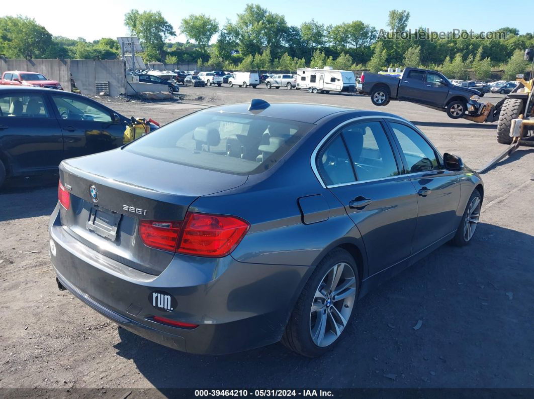 2015 Bmw 328i Xdrive Gray vin: WBA3B5G52FNS12459