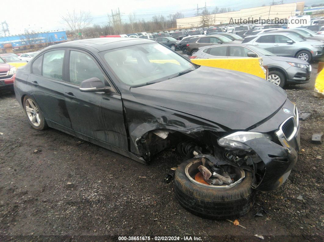 2015 Bmw 328i Xdrive Black vin: WBA3B5G53FNS17086