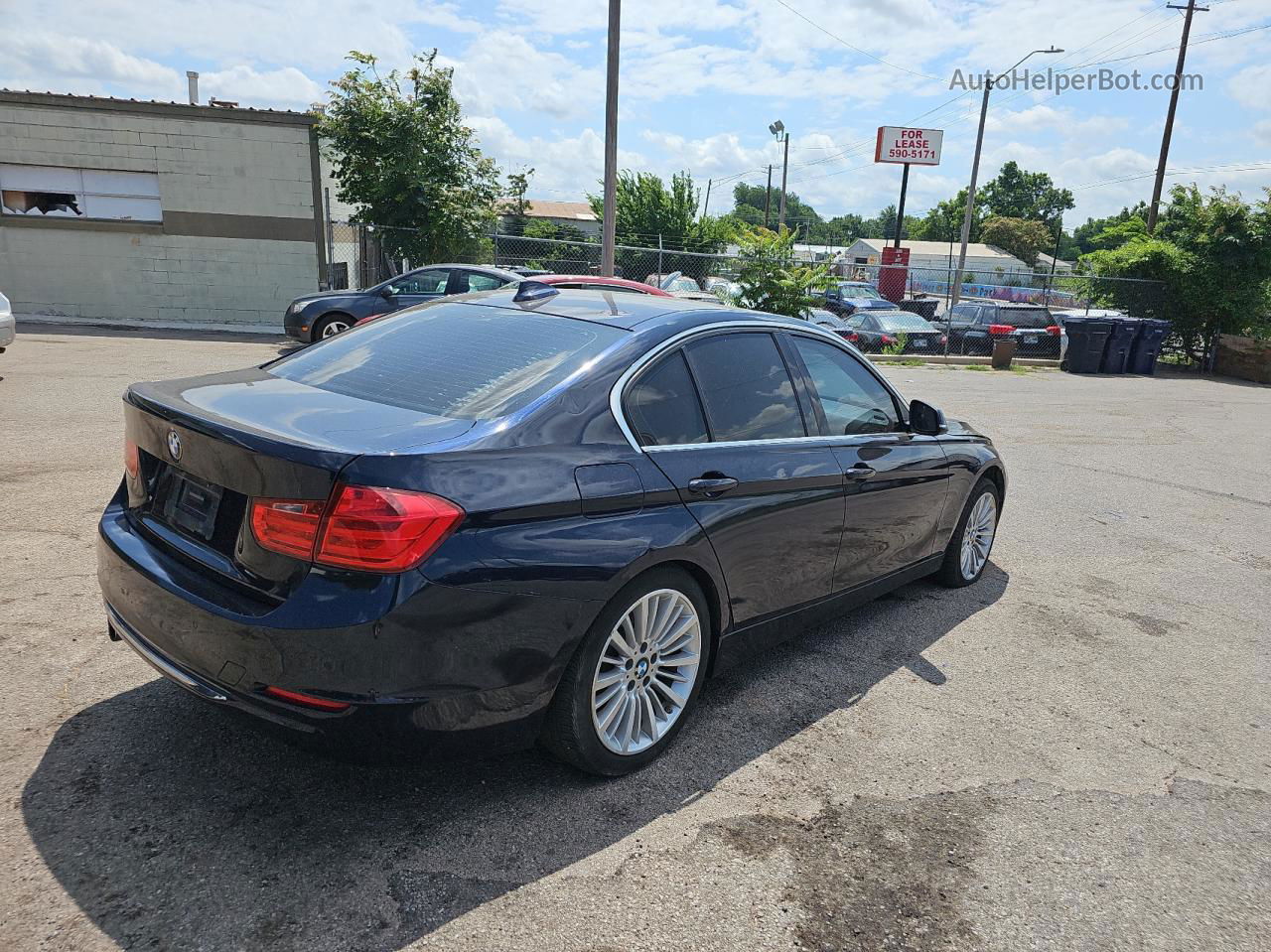 2014 Bmw 328 Xi Sulev Blue vin: WBA3B5G54ENS06564