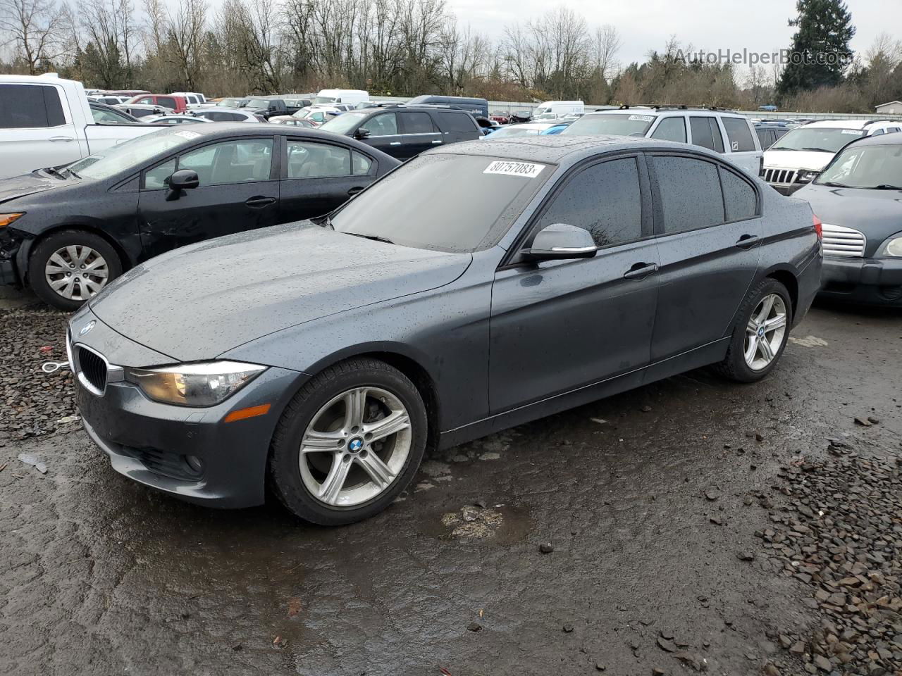 2014 Bmw 328 Xi Sulev Charcoal vin: WBA3B5G54ENS09156