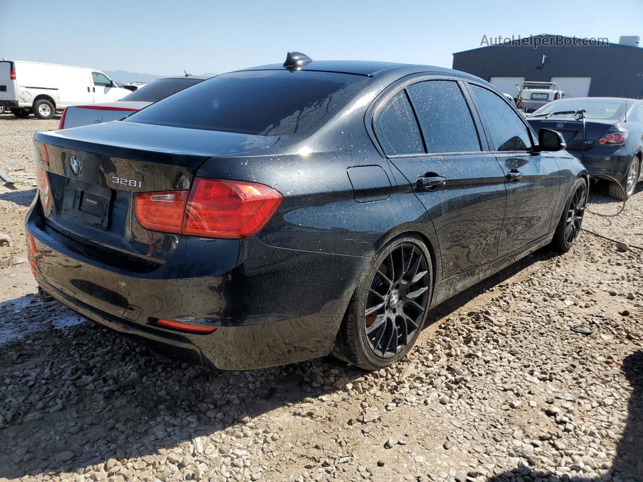 2014 Bmw 328 Xi Sulev Black vin: WBA3B5G54ENS09352