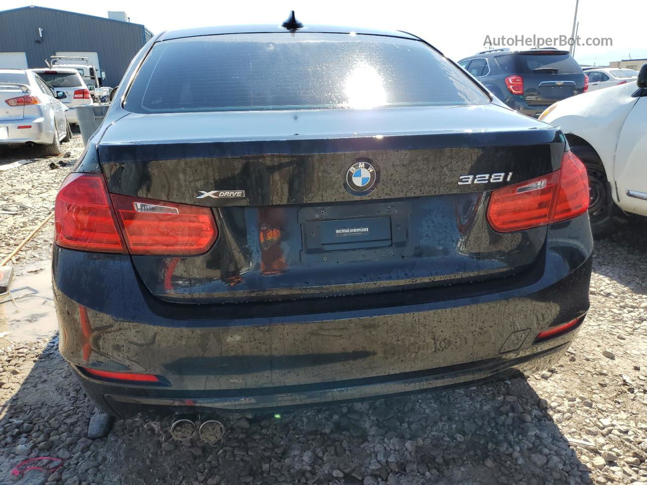 2014 Bmw 328 Xi Sulev Black vin: WBA3B5G54ENS09352