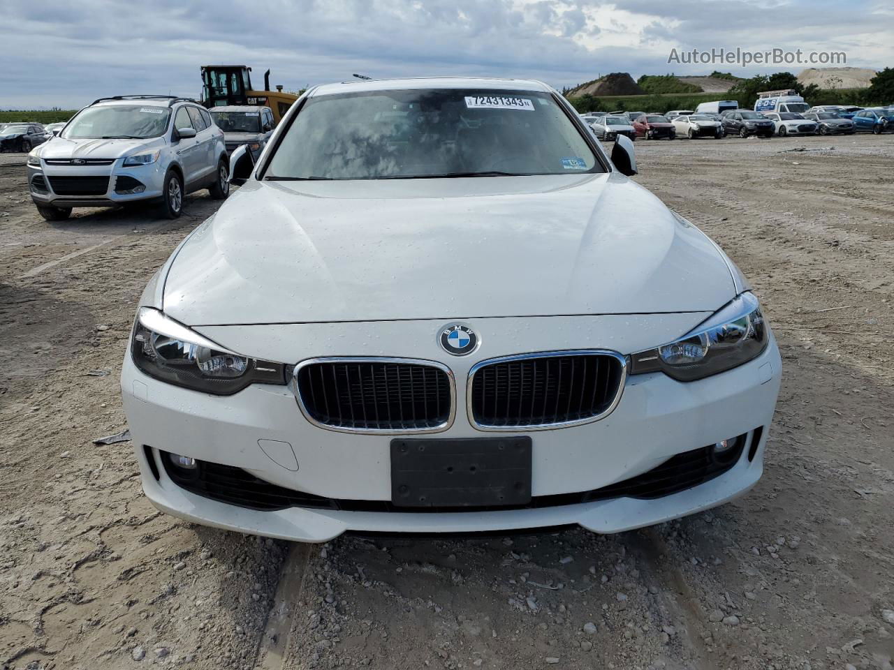 2015 Bmw 328 Xi Sulev White vin: WBA3B5G54FNS15489