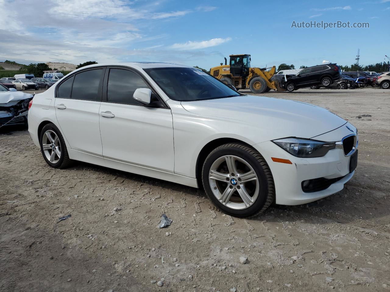 2015 Bmw 328 Xi Sulev White vin: WBA3B5G54FNS15489