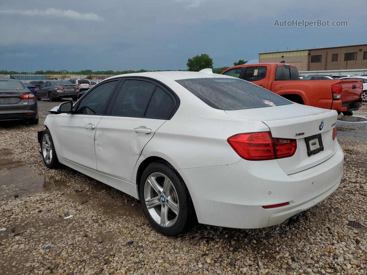 2015 Bmw 328 Xi Sulev White vin: WBA3B5G54FNS15735