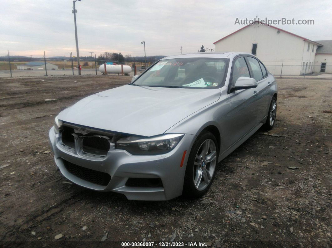 2015 Bmw 328i Xdrive Gray vin: WBA3B5G54FNS16190