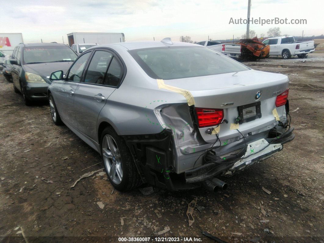 2015 Bmw 328i Xdrive Gray vin: WBA3B5G54FNS16190