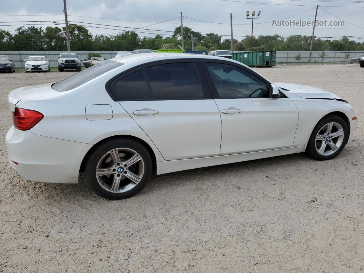 2014 Bmw 328 Xi Sulev White vin: WBA3B5G55ENS08100