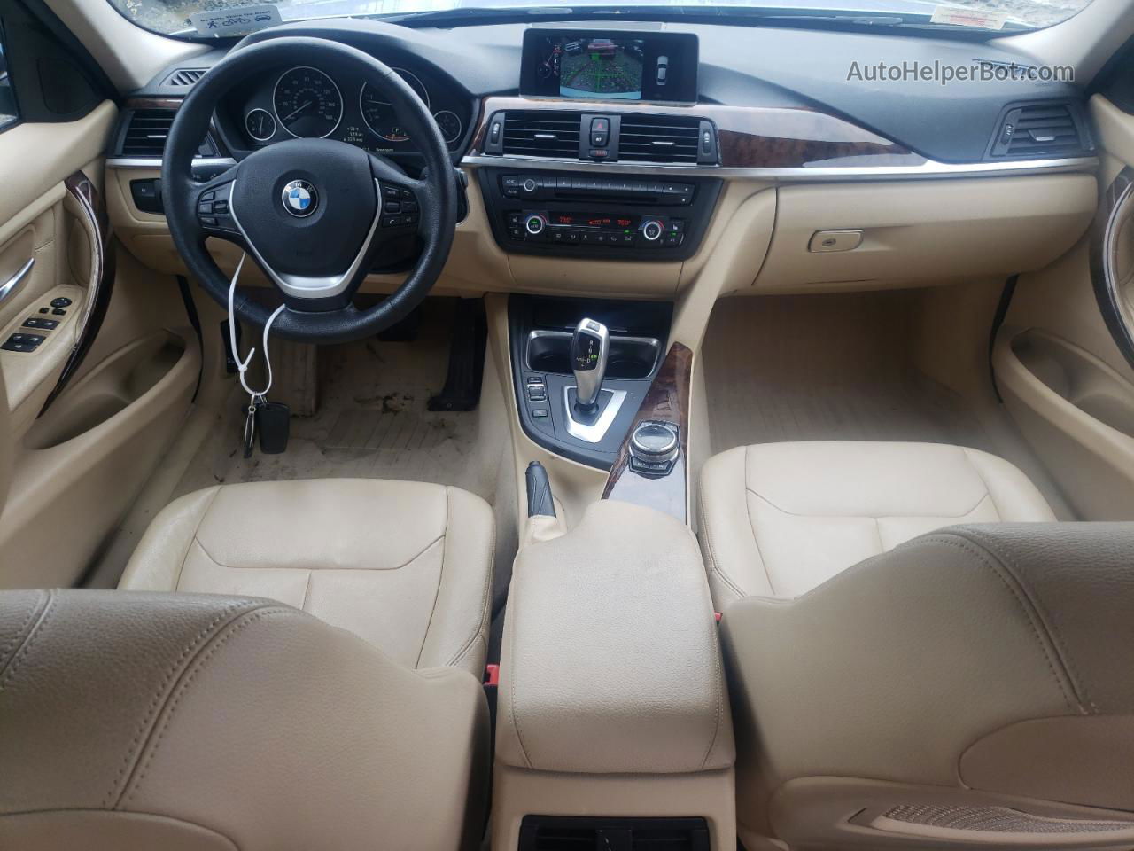 2014 Bmw 328 Xi Sulev Синий vin: WBA3B5G55ENS10378