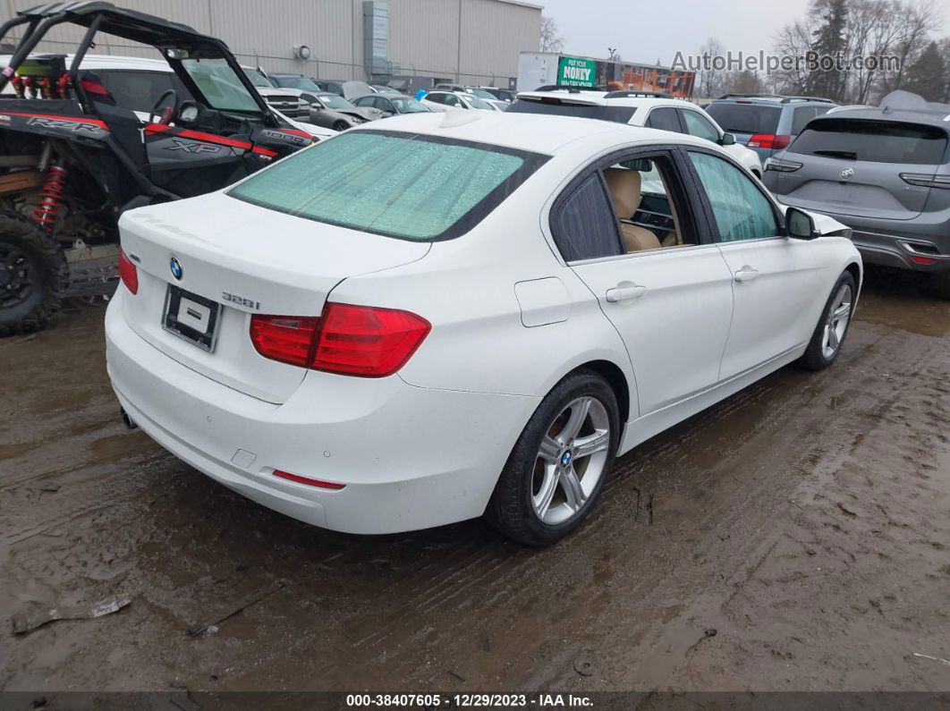 2015 Bmw 328i Xdrive White vin: WBA3B5G55FNS12326