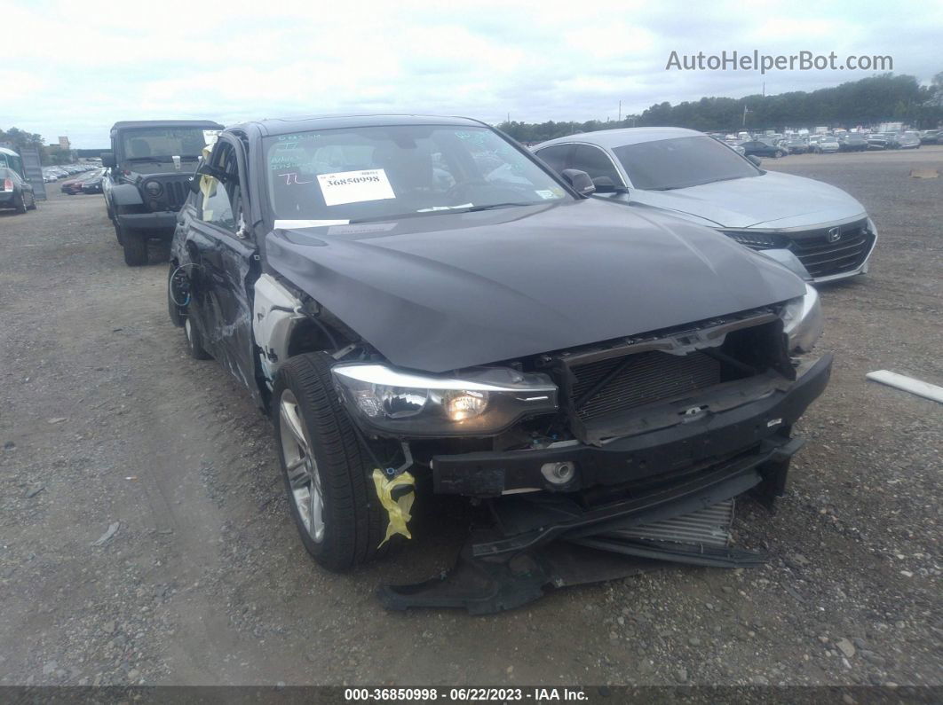 2015 Bmw 328i Xdrive Black vin: WBA3B5G55FNS15937