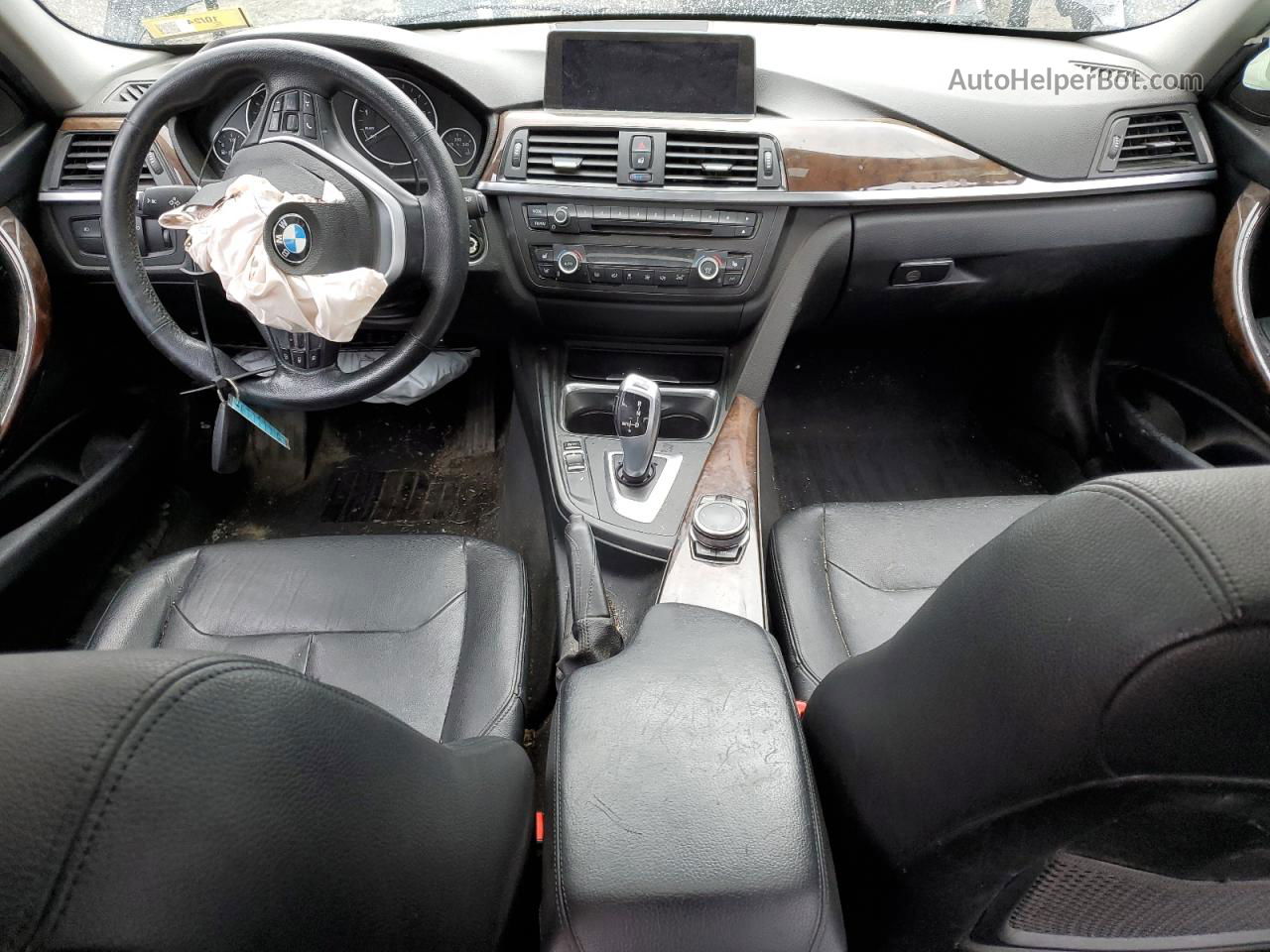 2015 Bmw 328 Xi Sulev Черный vin: WBA3B5G55FNS17073