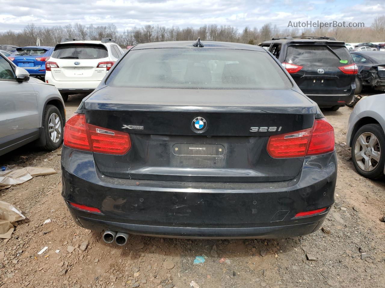 2015 Bmw 328 Xi Sulev Black vin: WBA3B5G55FNS20281