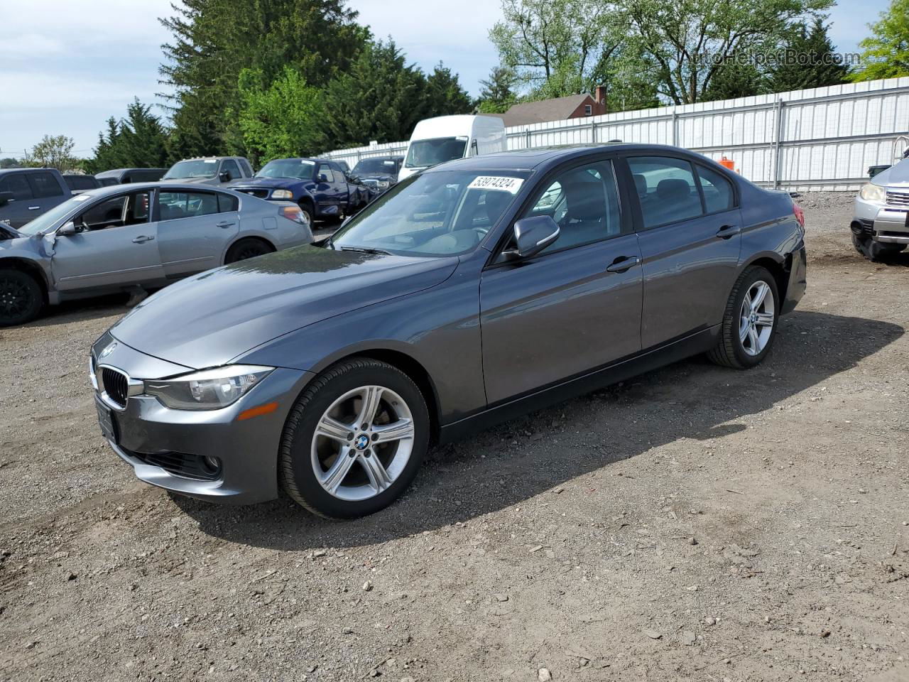 2013 Bmw 328 Xi Sulev Gray vin: WBA3B5G56DNS00330