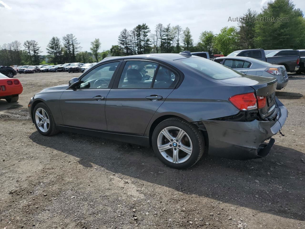 2013 Bmw 328 Xi Sulev Gray vin: WBA3B5G56DNS00330