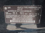 2014 Bmw 328i Xdrive Black vin: WBA3B5G56ENS06890