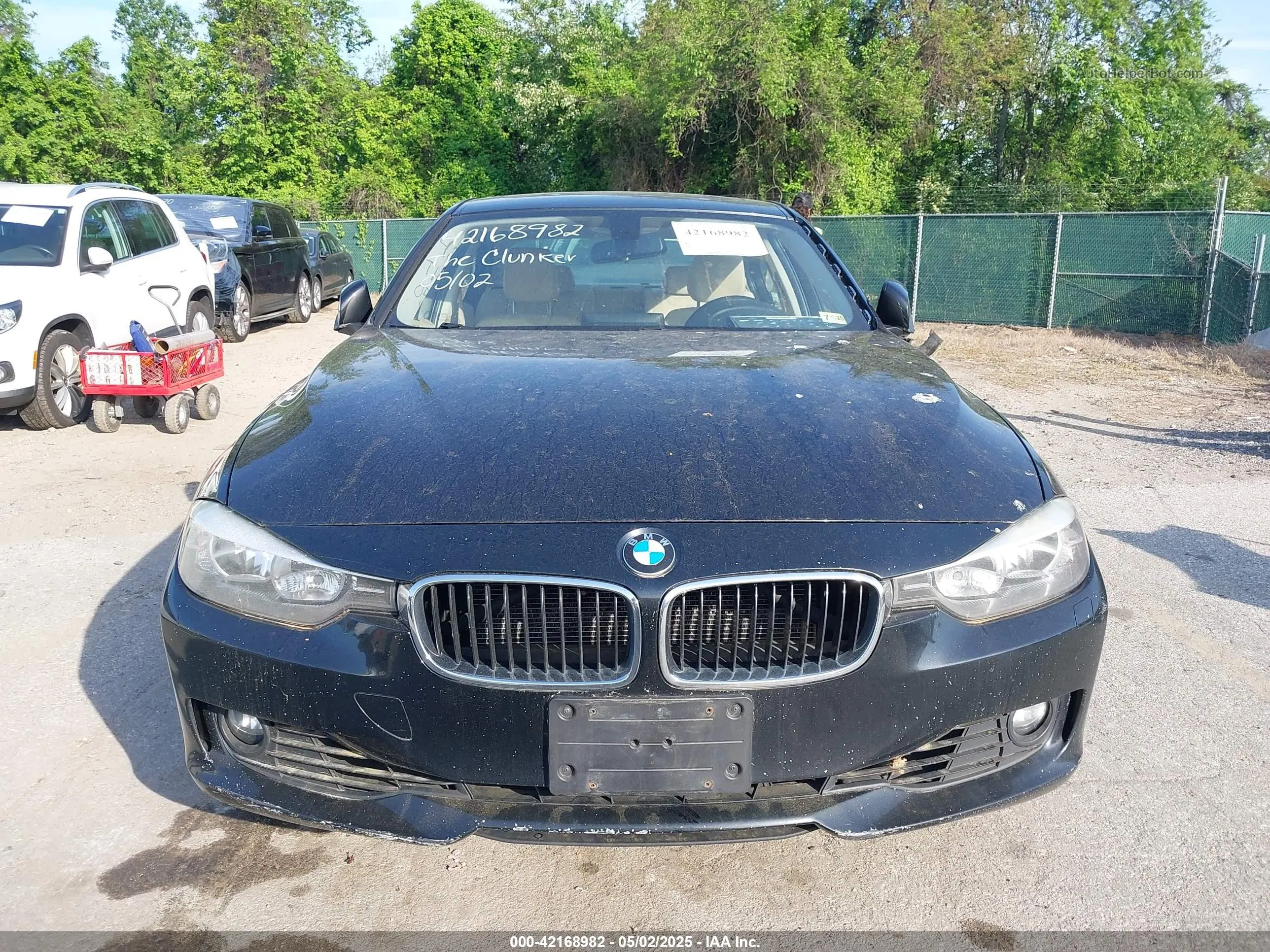2014 Bmw 328i Xdrive Black vin: WBA3B5G56ENS06890