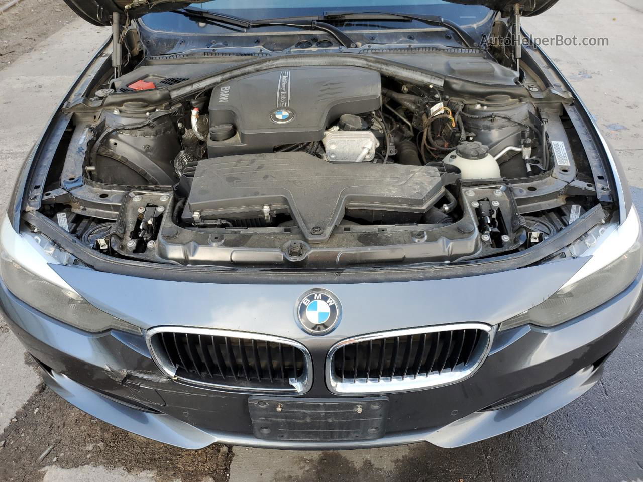 2013 Bmw 328 Xi Sulev Серый vin: WBA3B5G57DNP40897