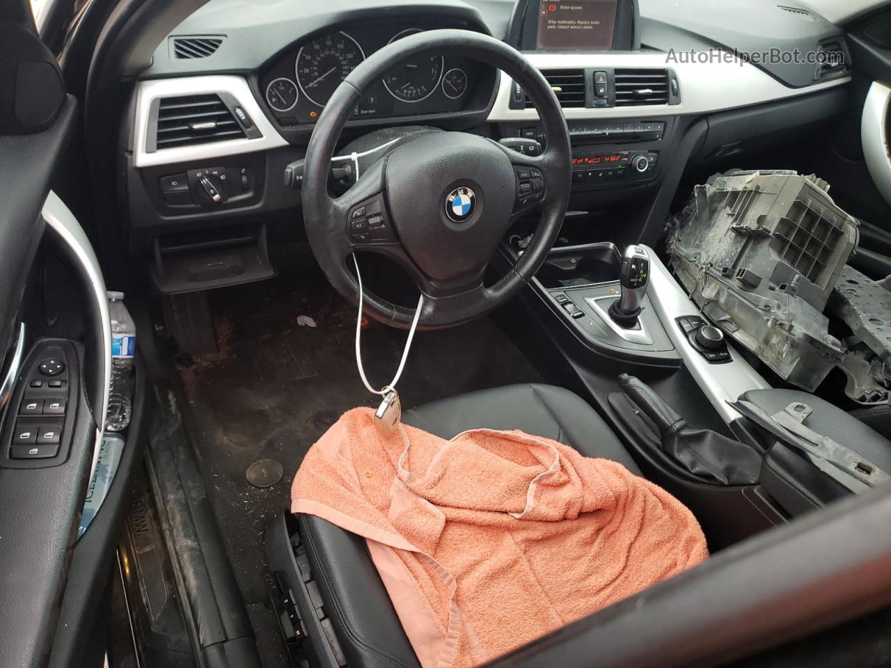 2013 Bmw 328 Xi Sulev Черный vin: WBA3B5G57DNS00076