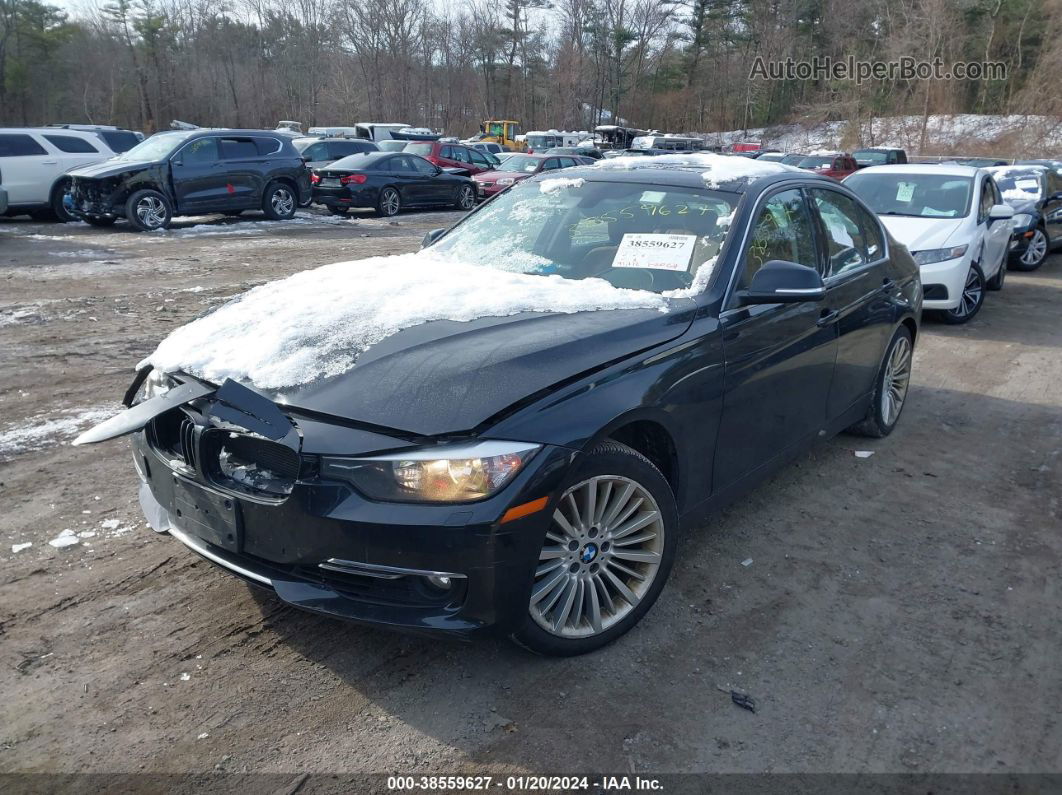 2014 Bmw 328i Xdrive Черный vin: WBA3B5G57ENS08339