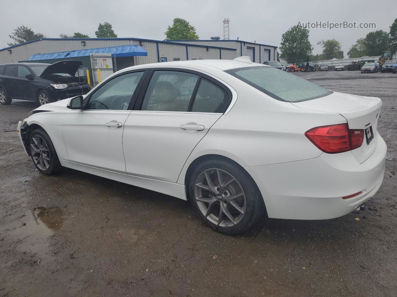 2015 Bmw 328 Xi Sulev White vin: WBA3B5G57FNS12019