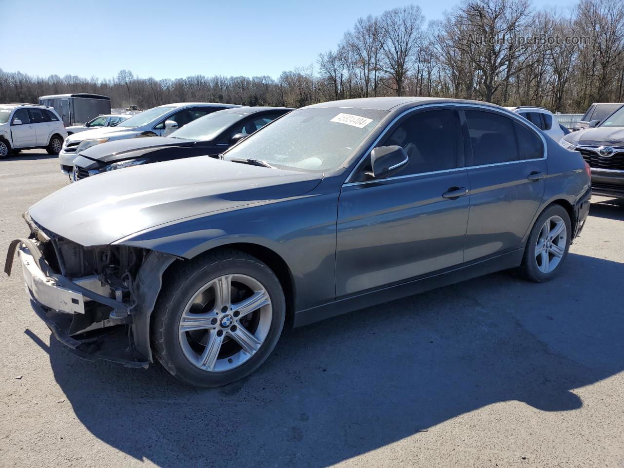 2015 Bmw 328 Xi Sulev Gray vin: WBA3B5G57FNS13445