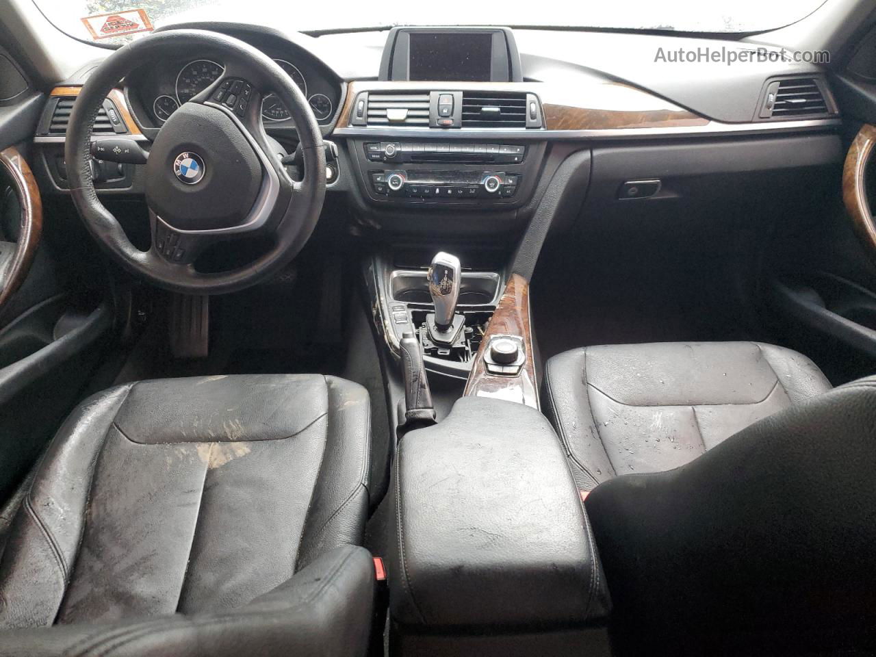 2015 Bmw 328 Xi Sulev Черный vin: WBA3B5G57FNS17088