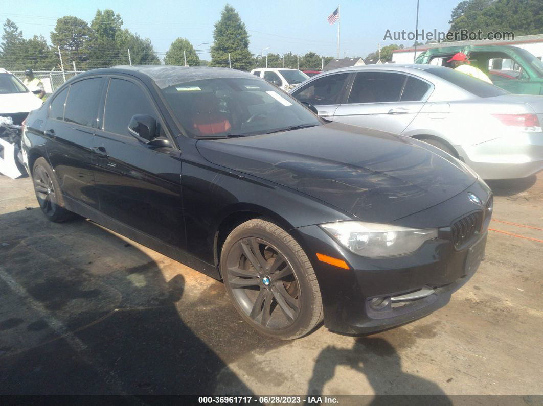 2015 Bmw 3 Series 328i Xdrive Black vin: WBA3B5G57FNS18452