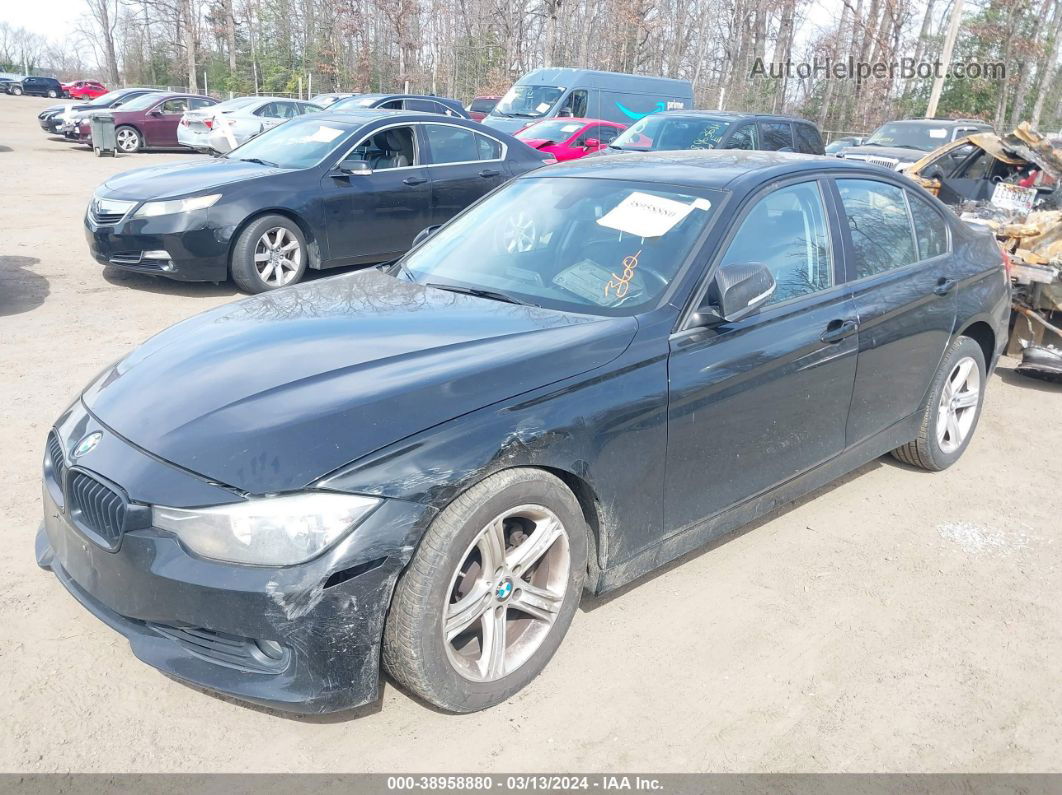 2015 Bmw 328i Xdrive Black vin: WBA3B5G57FNS19858