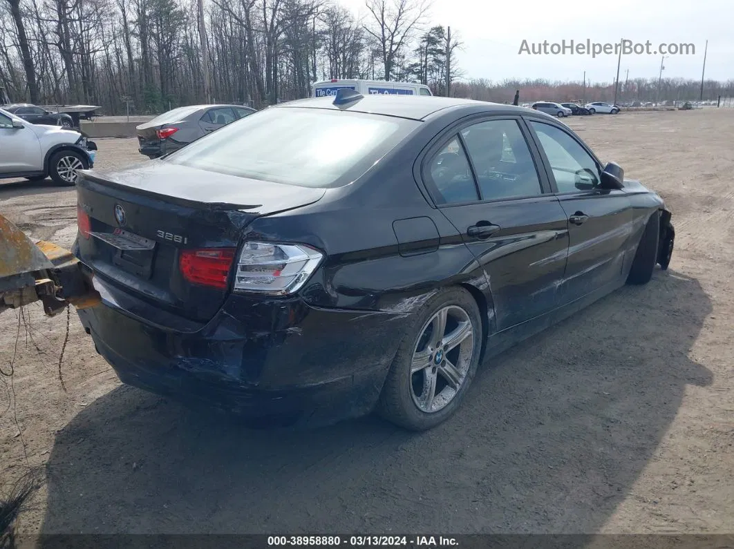 2015 Bmw 328i Xdrive Black vin: WBA3B5G57FNS19858